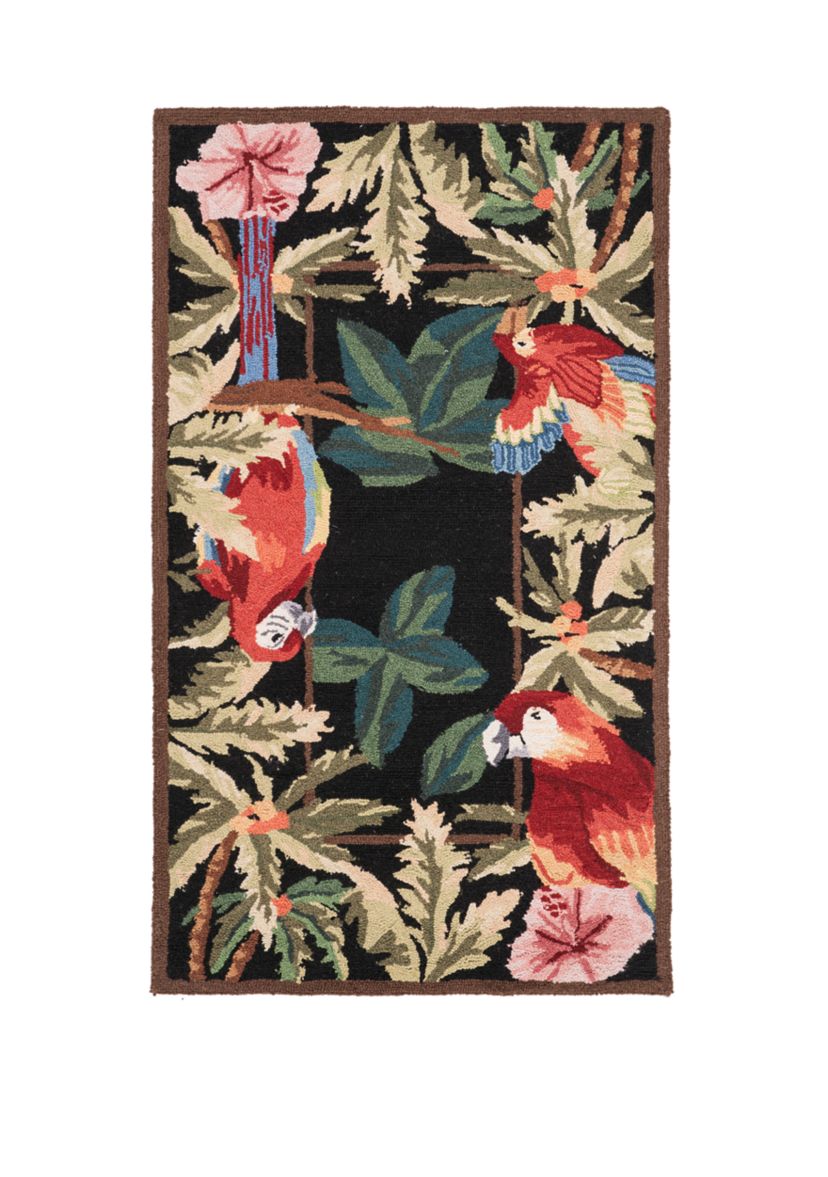 Chelsea Parrots Area Rug Collection