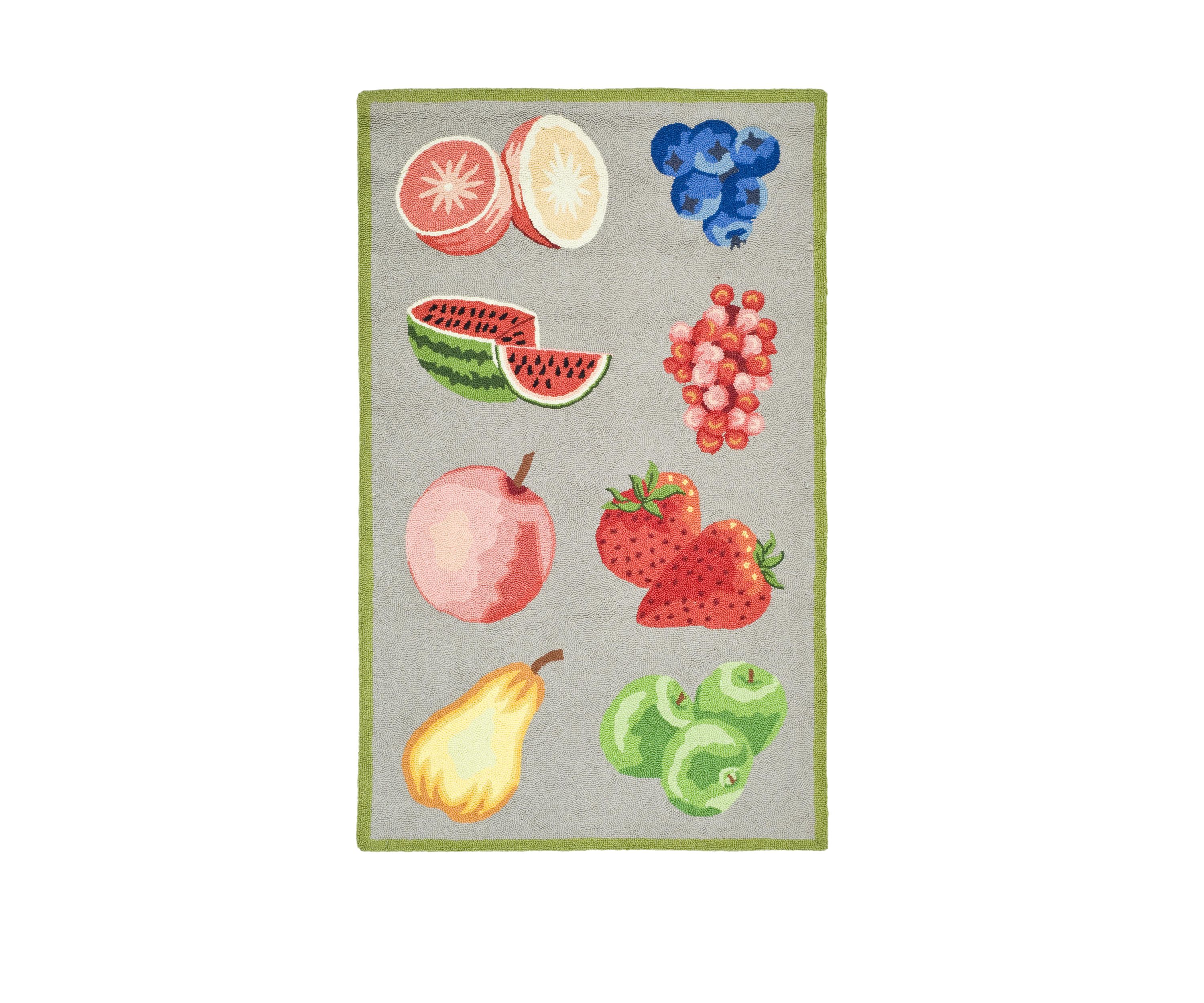 Chelsea Linear Fruit  Area Rug Collection