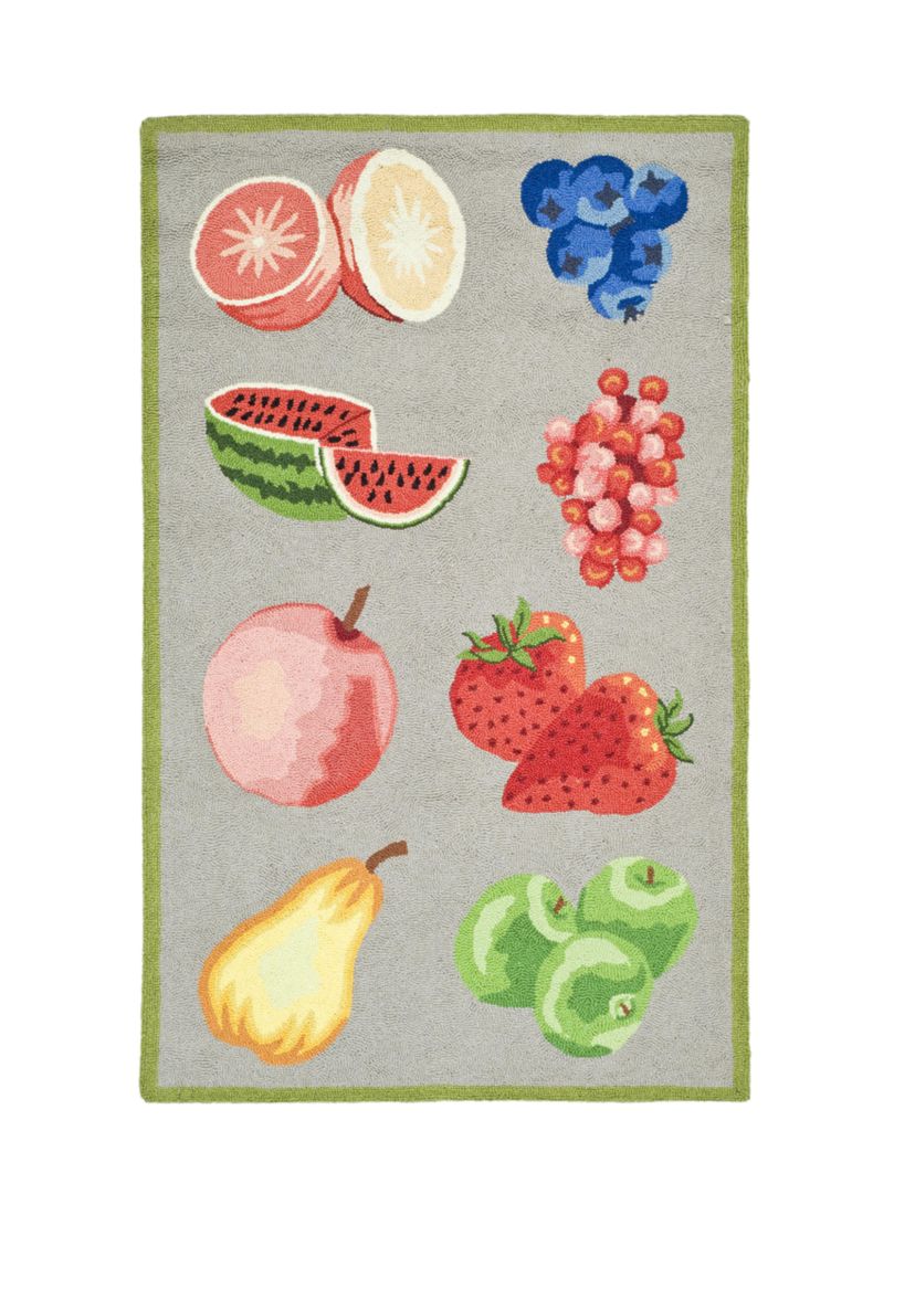 Chelsea Linear Fruit  Area Rug Collection