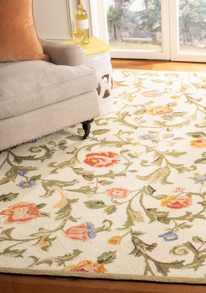 Chelsea Flowers on Vines Area Rug Collection