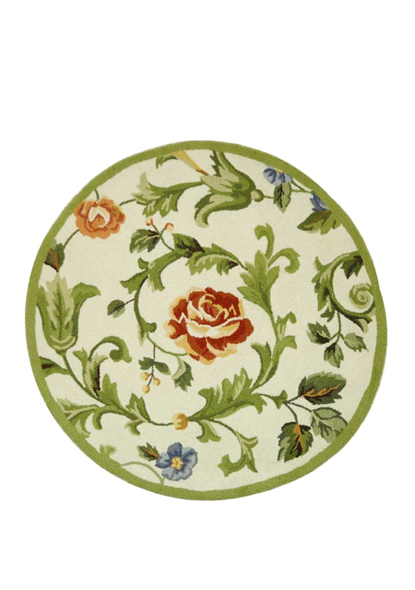 Chelsea Flowers on Vines Area Rug Collection
