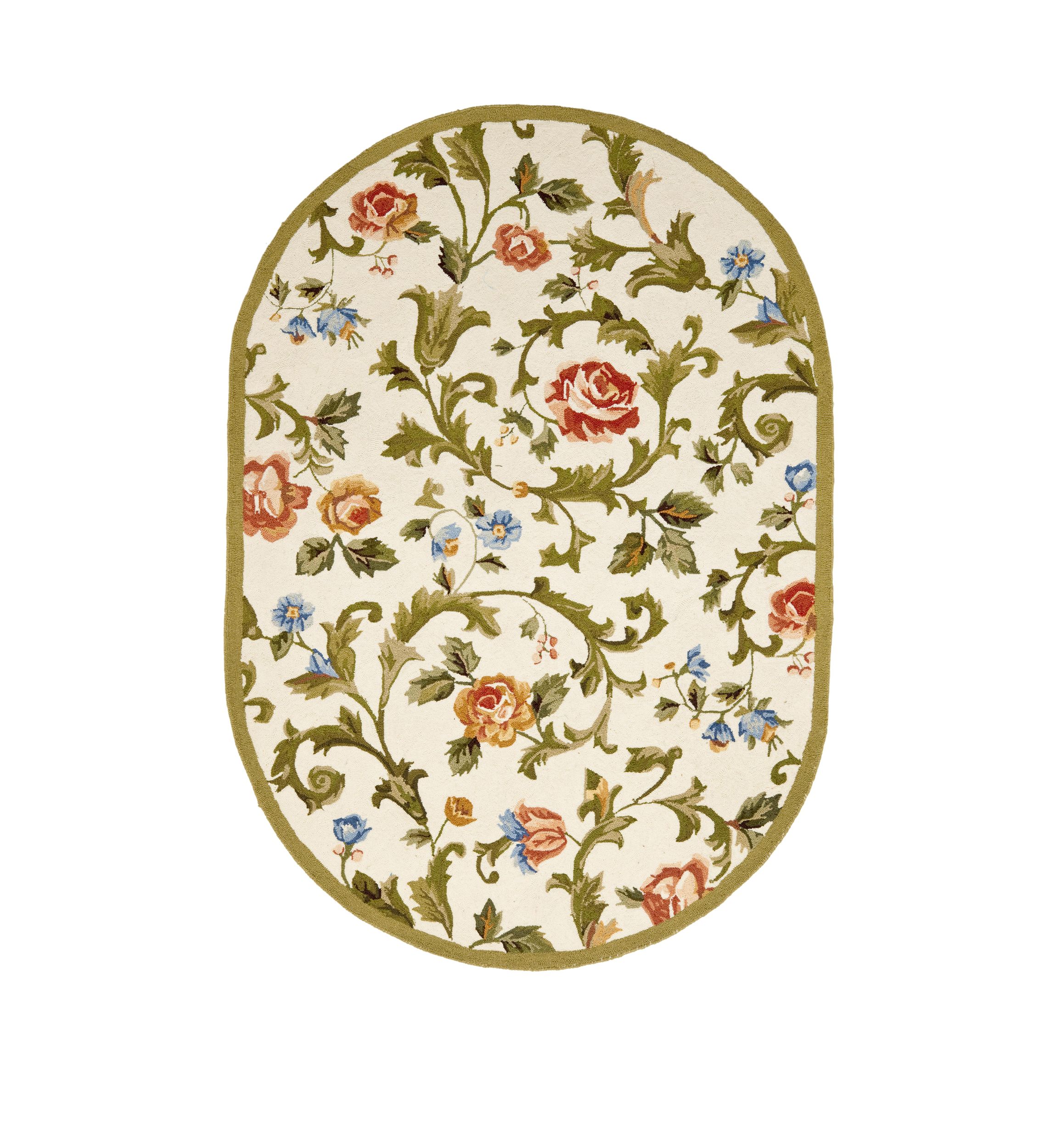 Chelsea Flowers on Vines Area Rug Collection