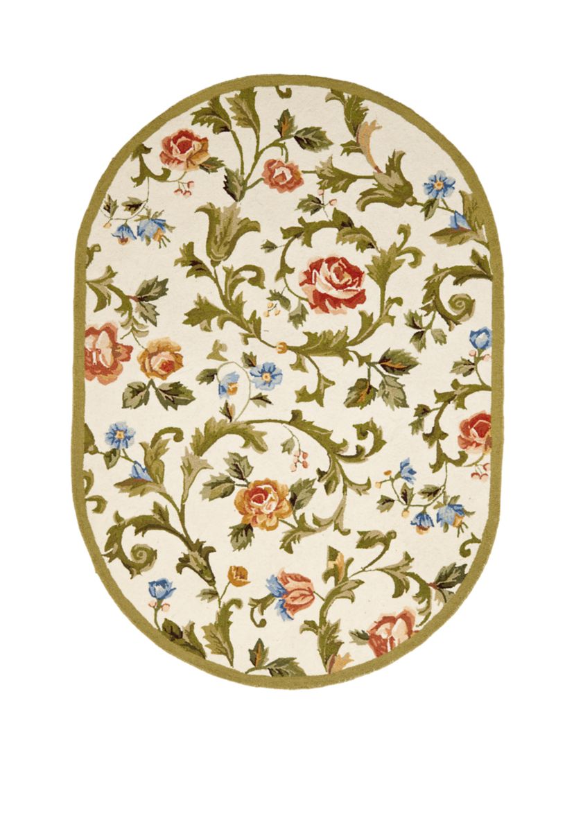 Chelsea Flowers on Vines Area Rug Collection