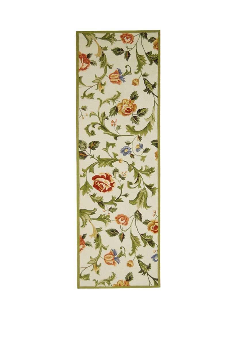 Chelsea Flowers on Vines Area Rug Collection