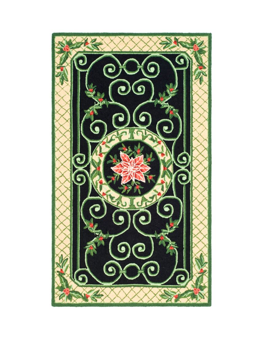 Chelsea Flower at the Center Area Rug Collection