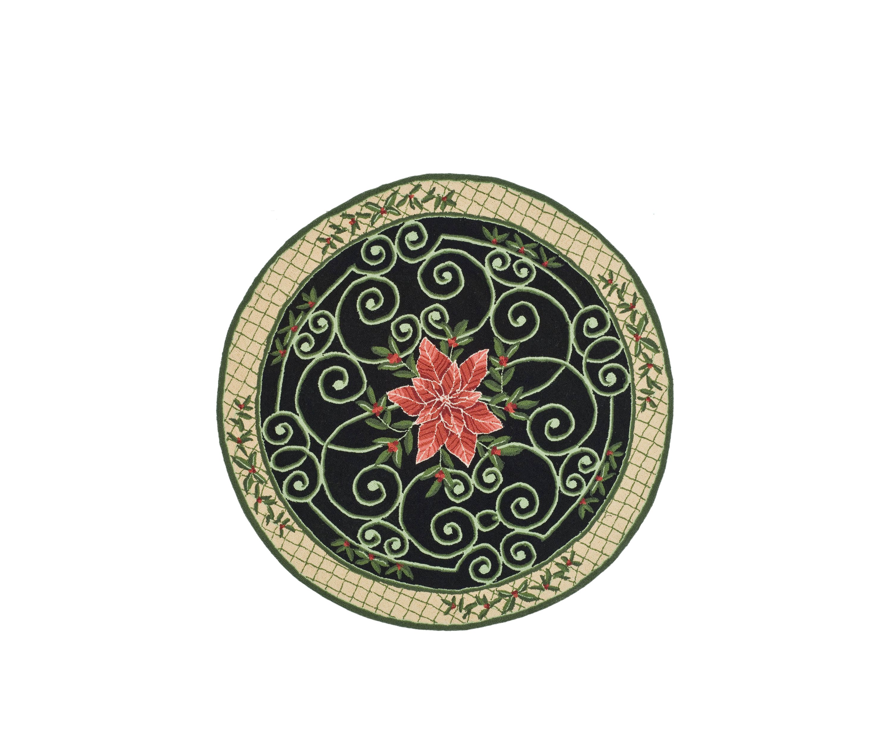 Chelsea Flower at the Center Area Rug Collection