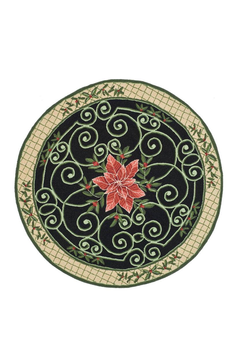Chelsea Flower at the Center Area Rug Collection
