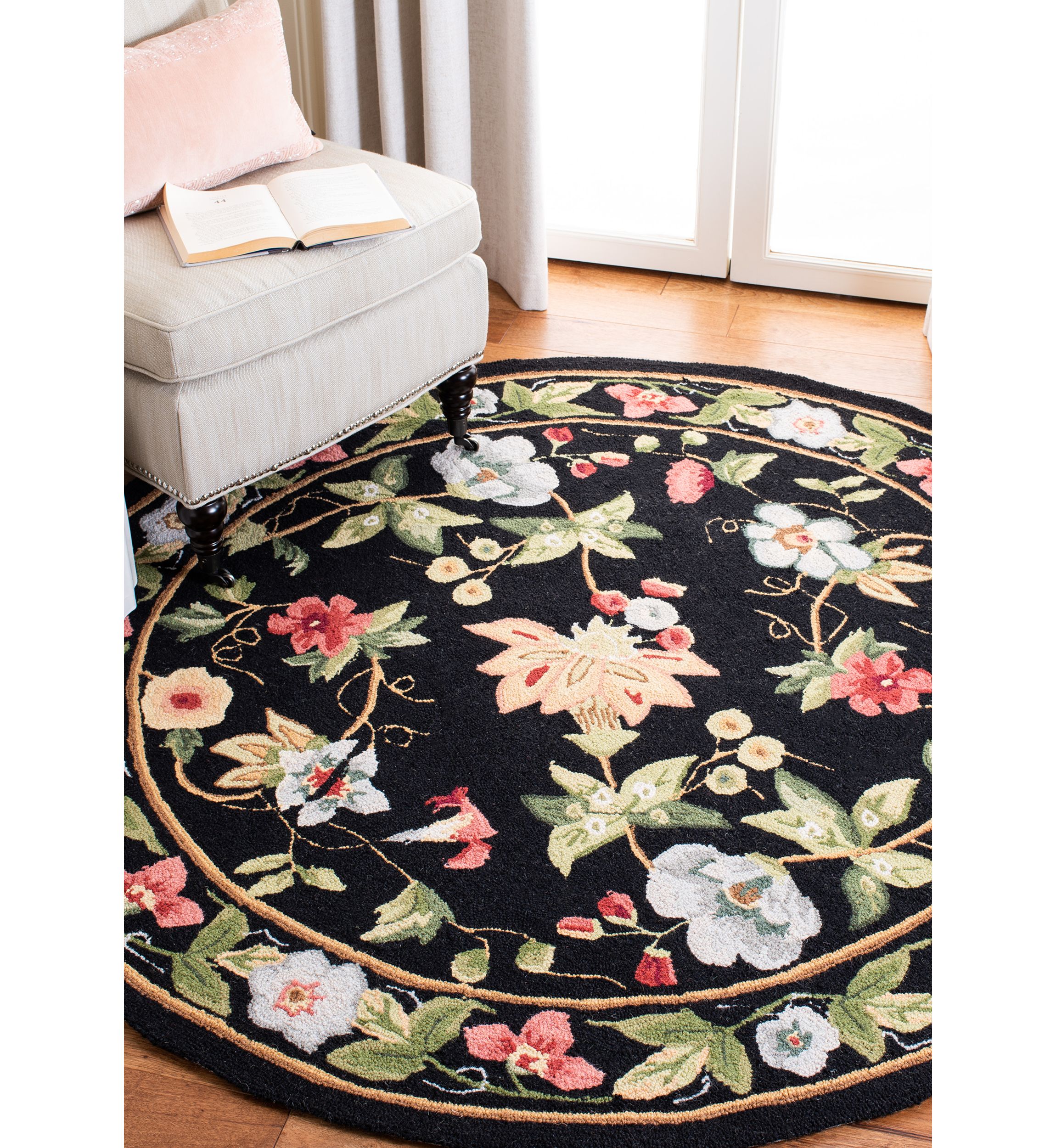 Chelsea Floral Garden Area Rug Collection