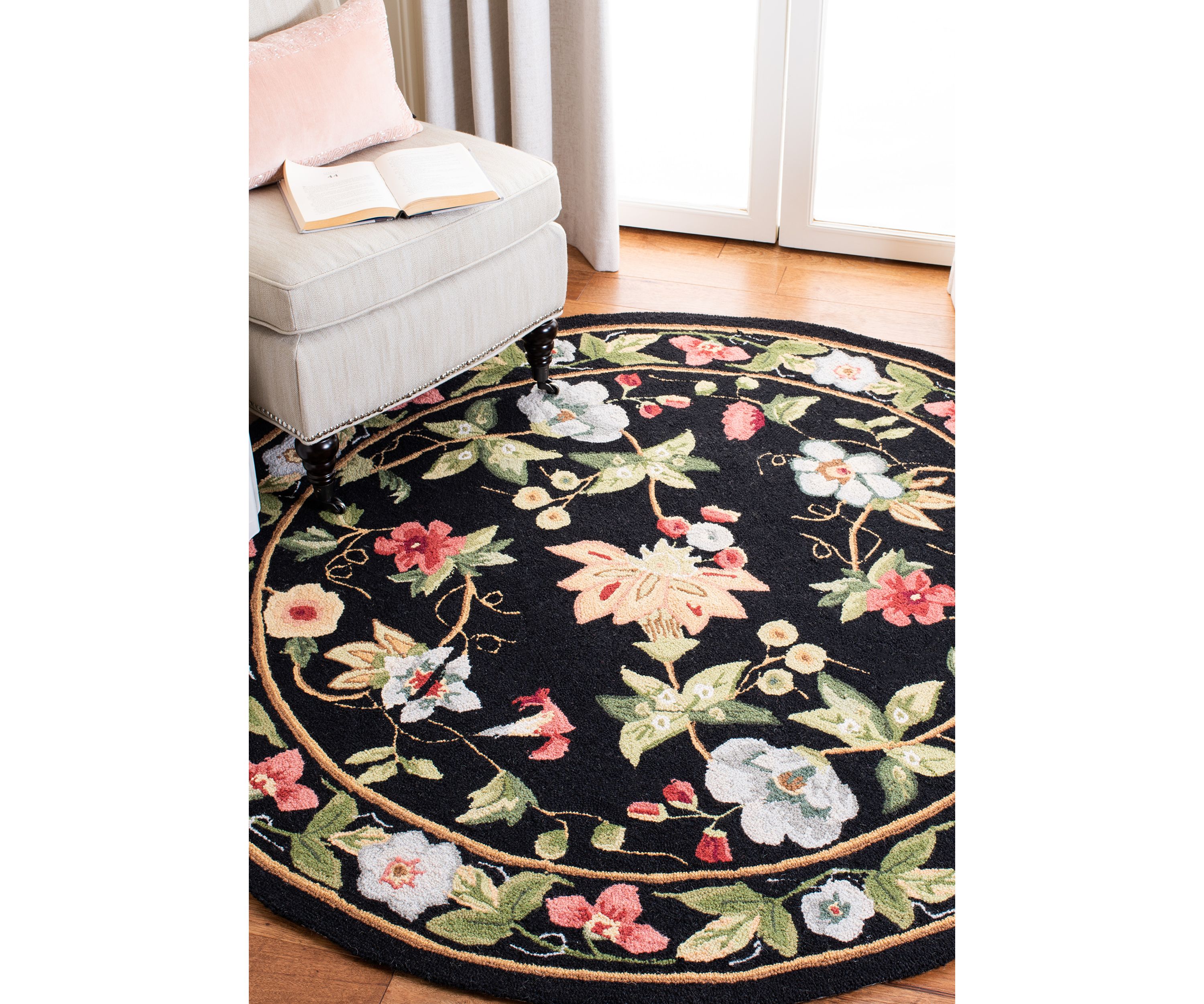 Chelsea Floral Garden Area Rug Collection