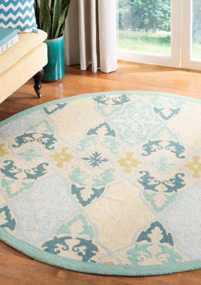 Safavieh 3 ft 9 in x 5 ft 9 in Chelsea Multi Colored Area Rug Collection, 4 x 6 Rectangle