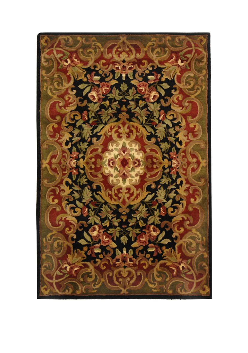 Classic Zahara Lotus Medallion Area Rug Collection
