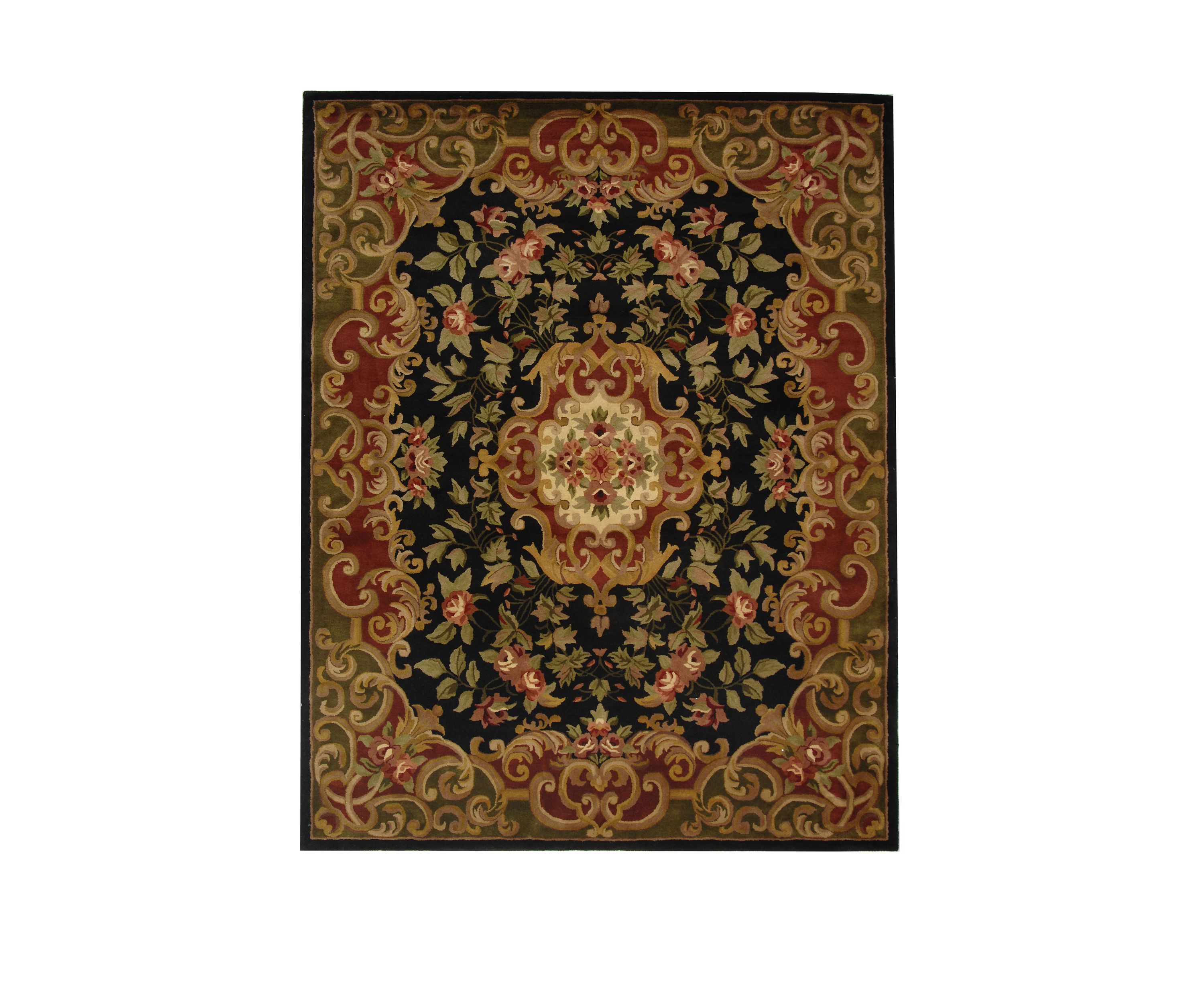 Classic Zahara Lotus Medallion Area Rug Collection