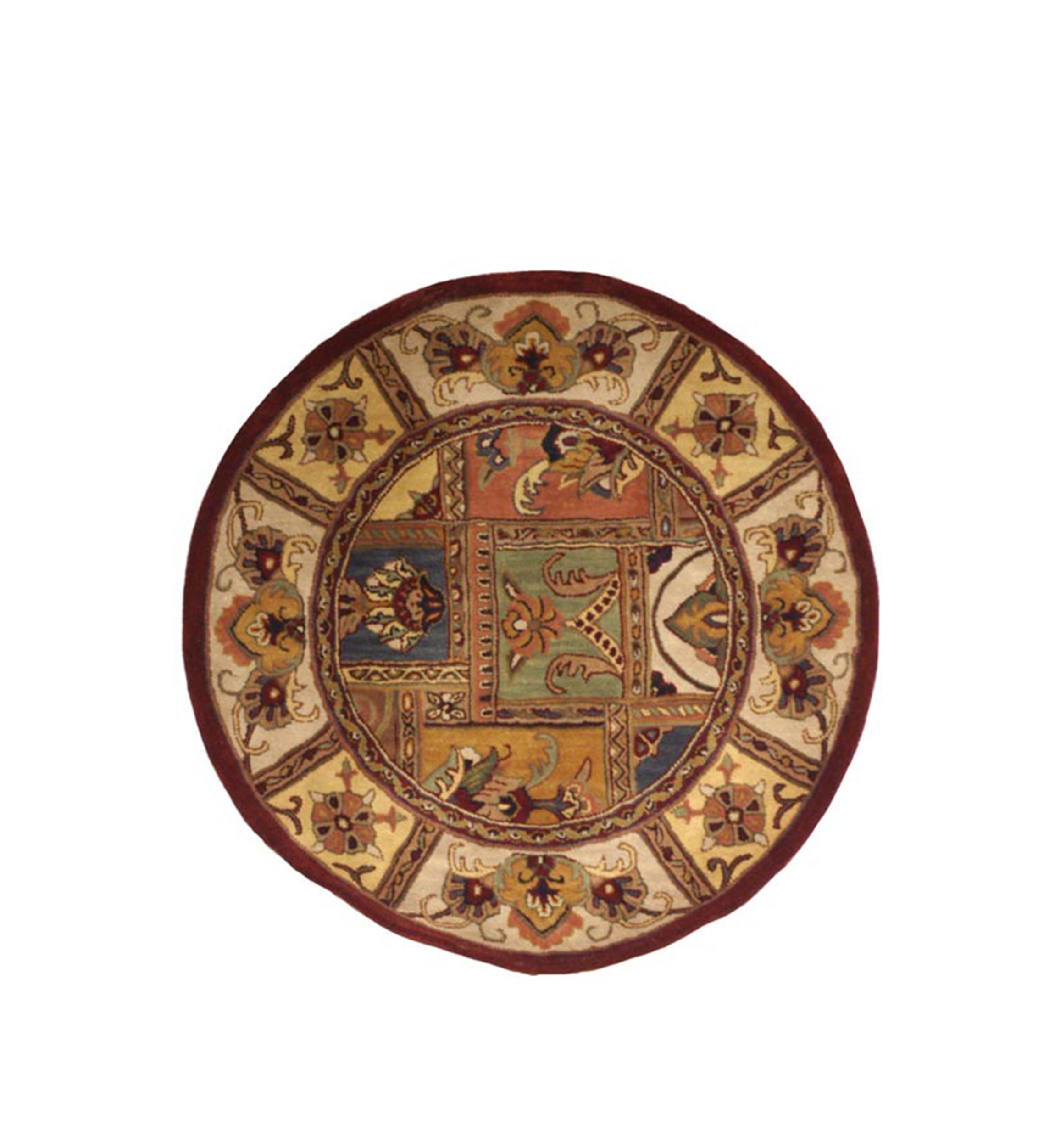 Classic Assorted Blocks Area Rug Collection