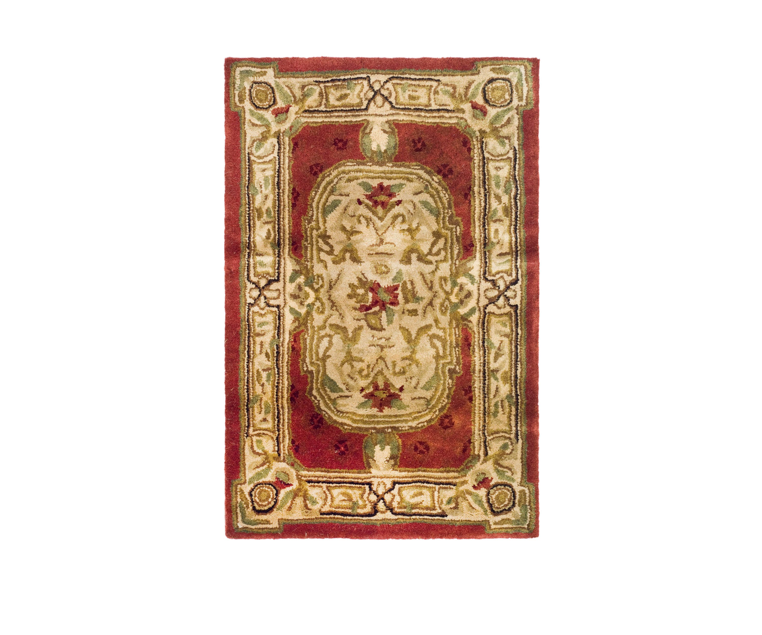 Classic Flanagan Floral Bordered Area Rug Collection