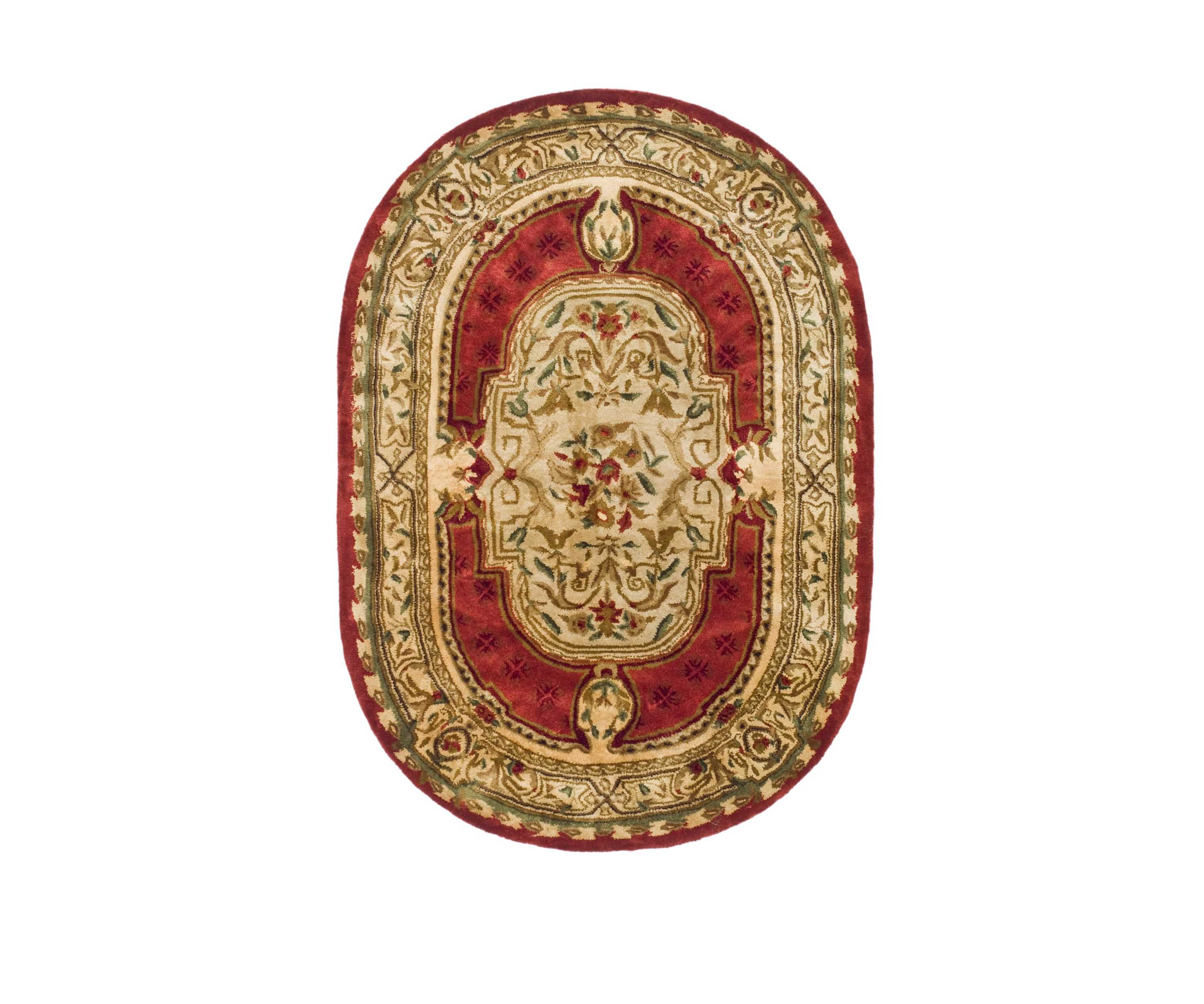 Classic Flanagan Floral Bordered Area Rug Collection