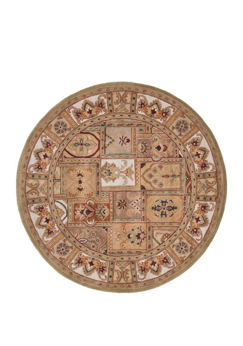 Classic Multi Blocks Area Rug Collection
