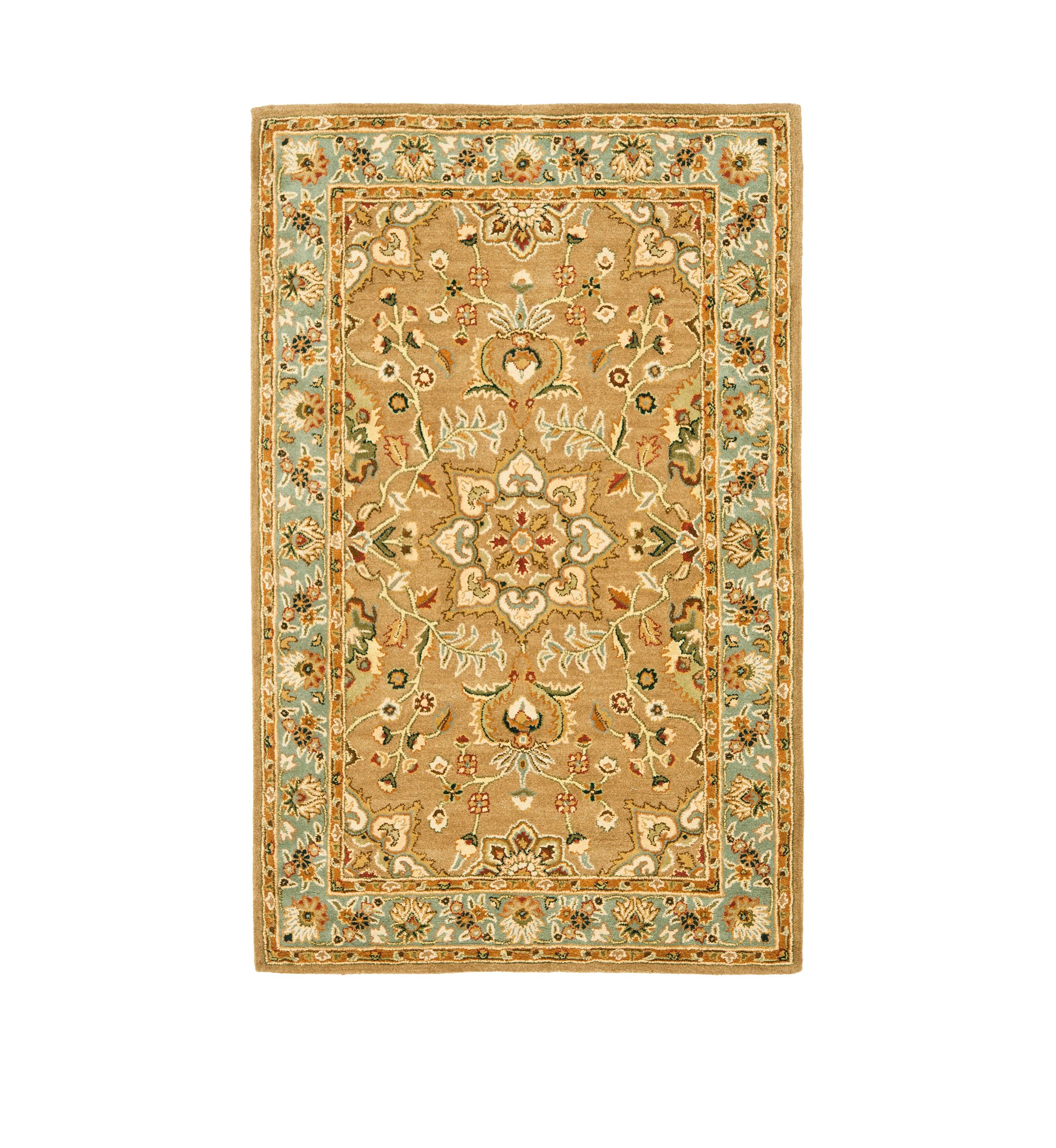 Classic Heirloom Beige Area Rug Collection