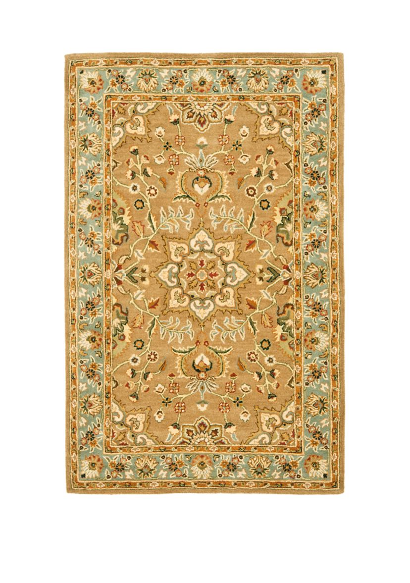 Classic Heirloom Beige Area Rug Collection