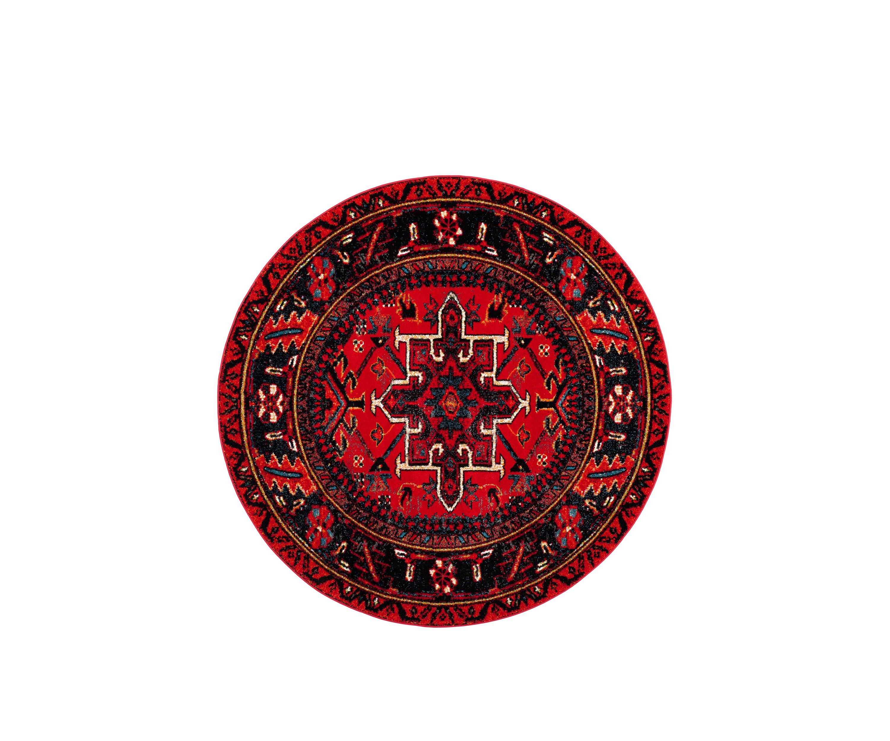 Vintage Hamadan Red Persian Styled Area Rug Collection