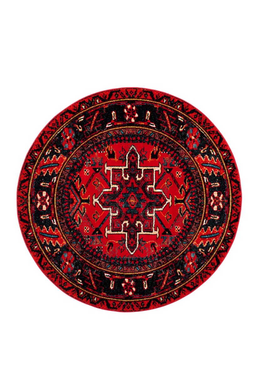 Vintage Hamadan Red Persian Styled Area Rug Collection