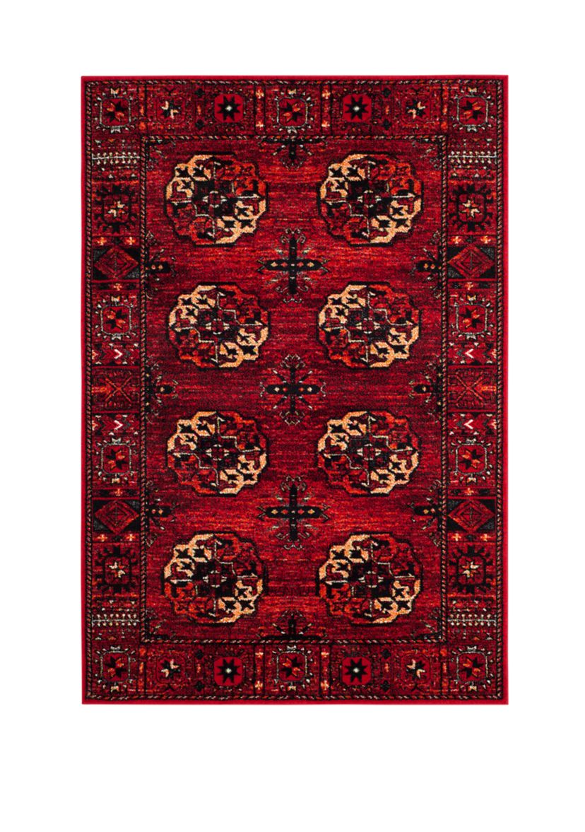 Vintage Hamadan Persian Motifs  Area Rug Collection