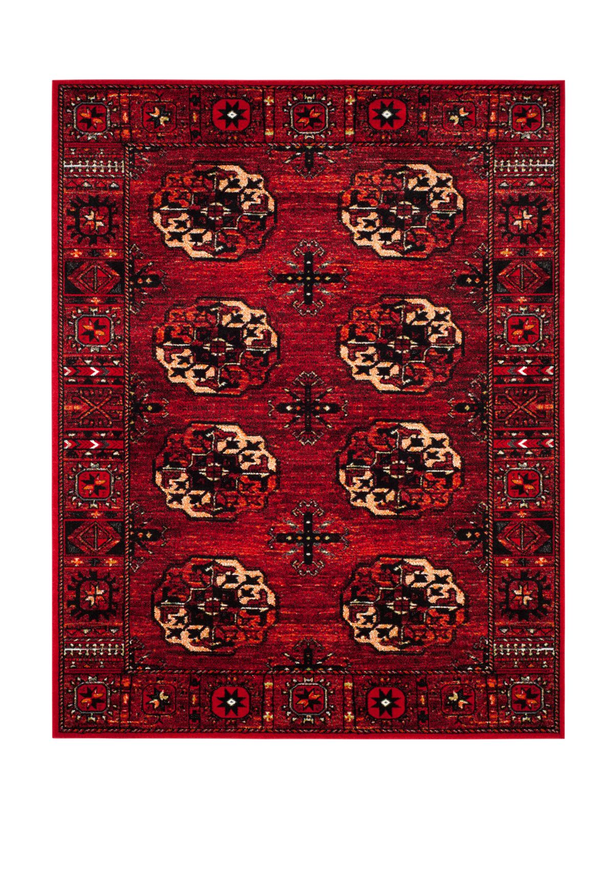 Vintage Hamadan Persian Motifs  Area Rug Collection