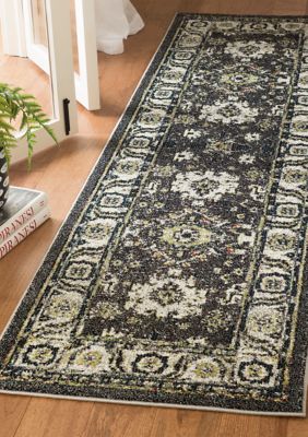 Vintage Hamadan Oriental Antiqued Area Rug Collection