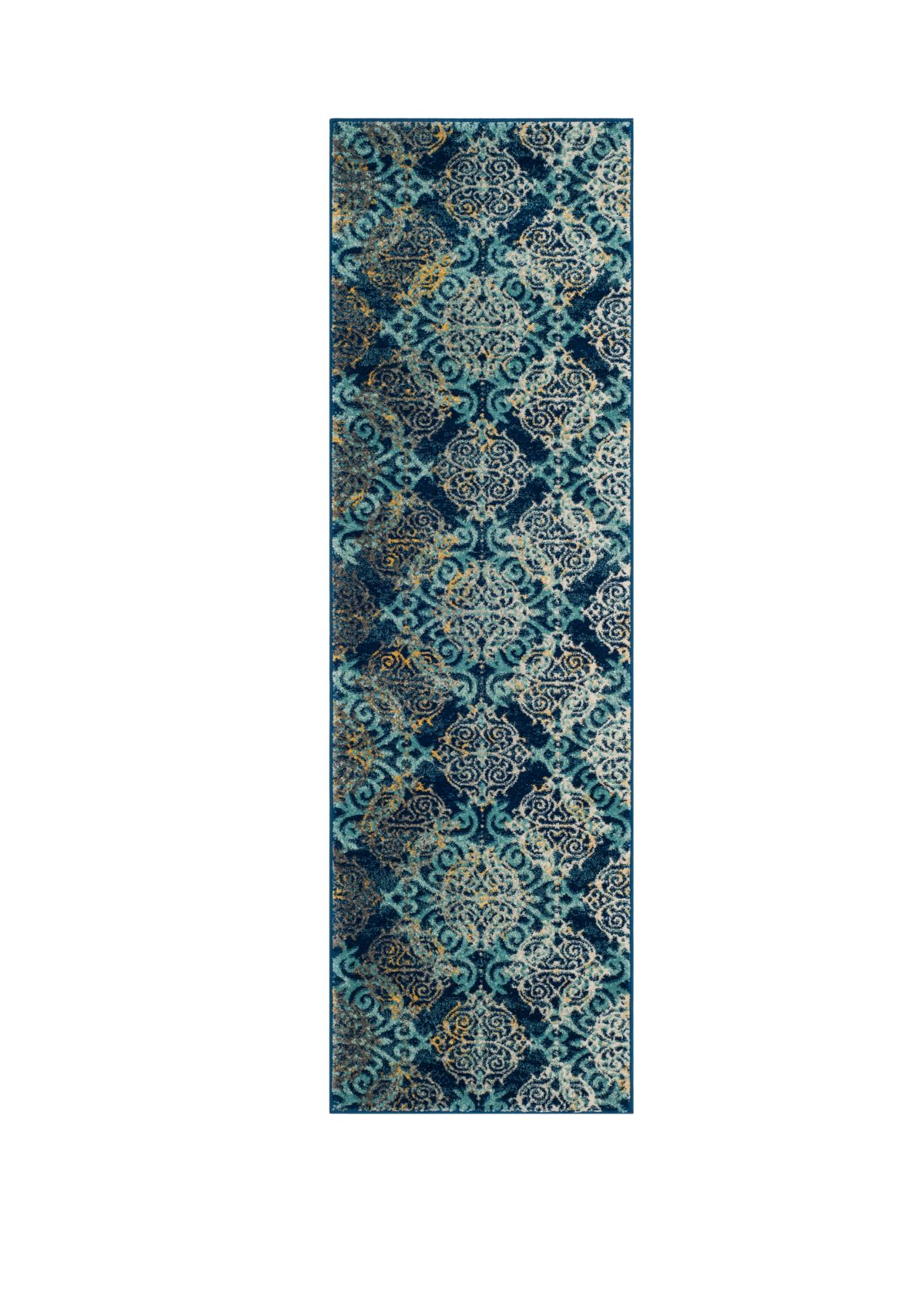 Evoke Vintage Medallion Damask Area Rug Collection
