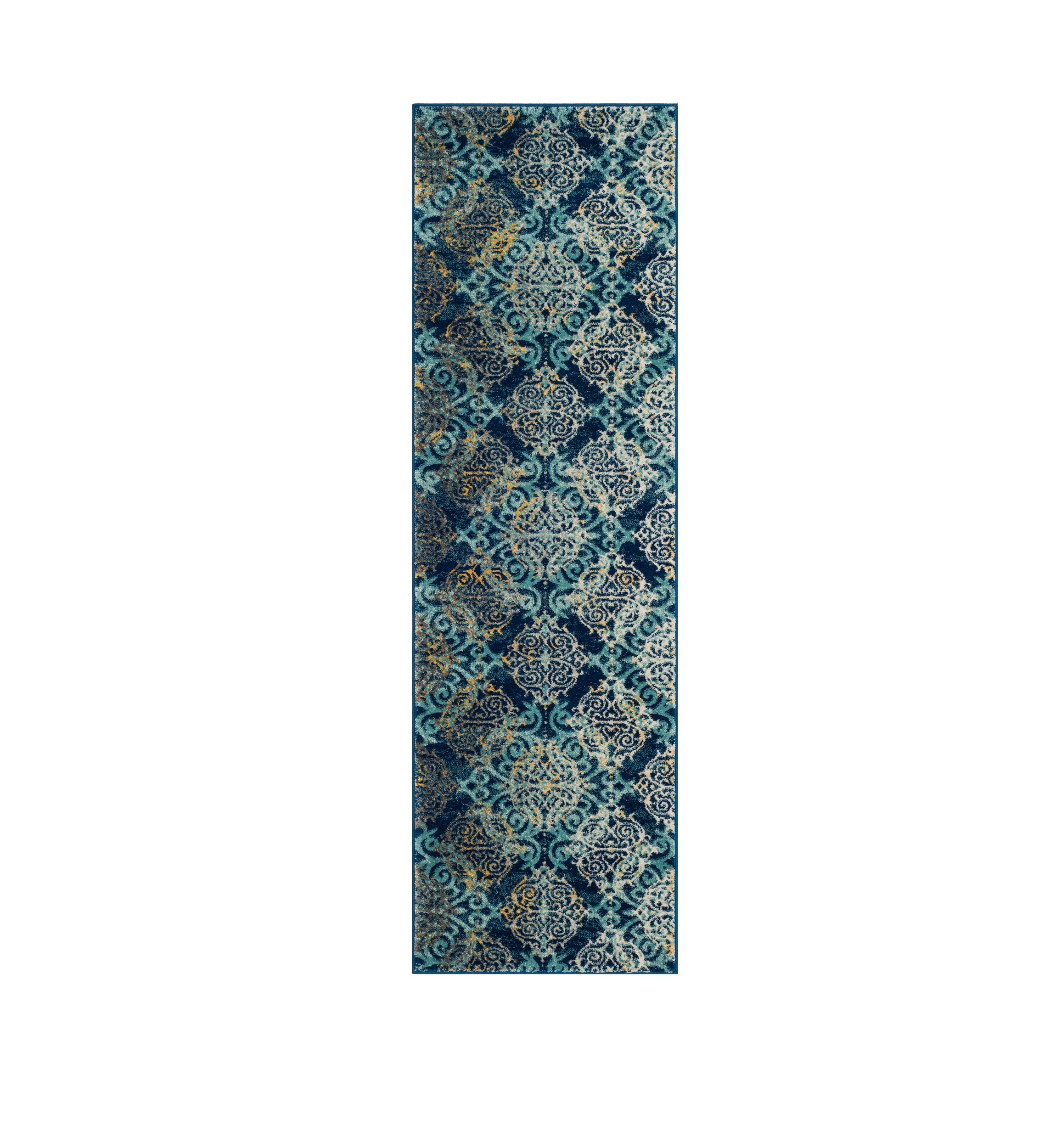 Evoke Vintage Medallion Damask Area Rug Collection