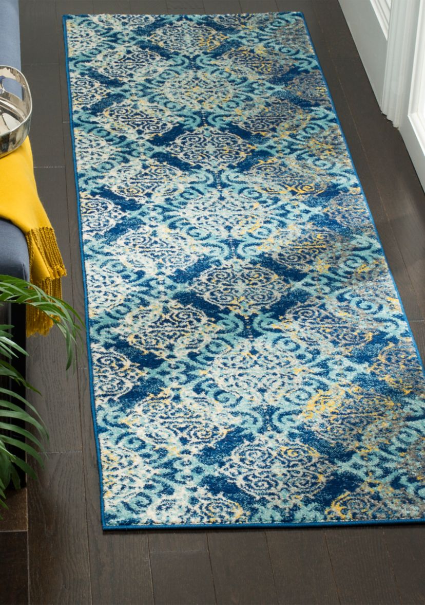 Evoke Vintage Medallion Damask Area Rug Collection