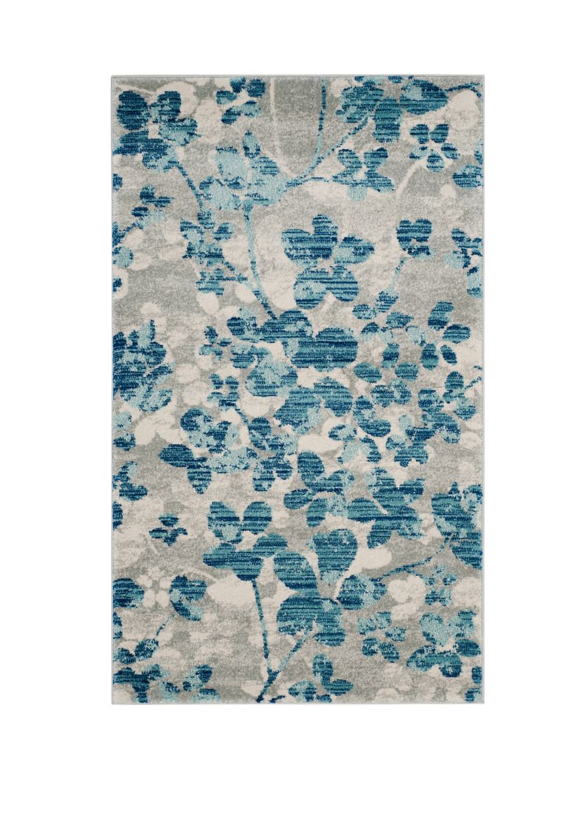 Evoke Vintage Floral Area Rug Collection