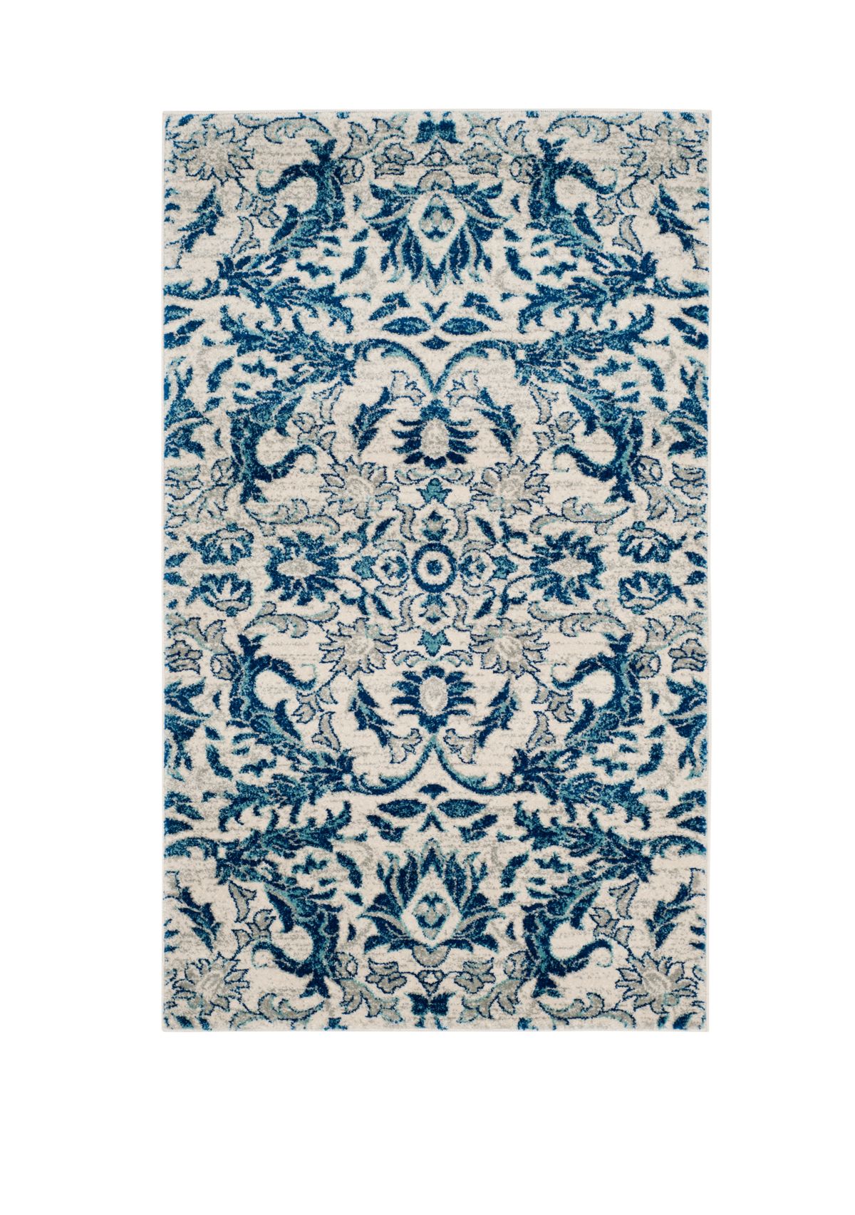 Evoke Contemporary Ivory Area Rug Collection