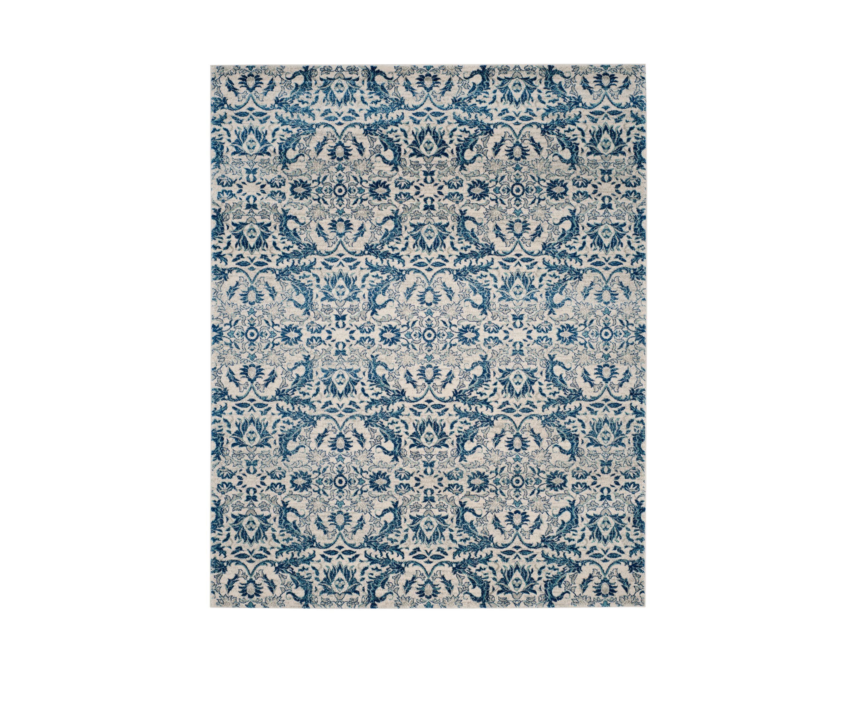 Evoke Contemporary Ivory Area Rug Collection