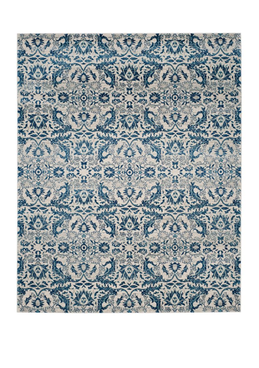 Evoke Contemporary Ivory Area Rug Collection