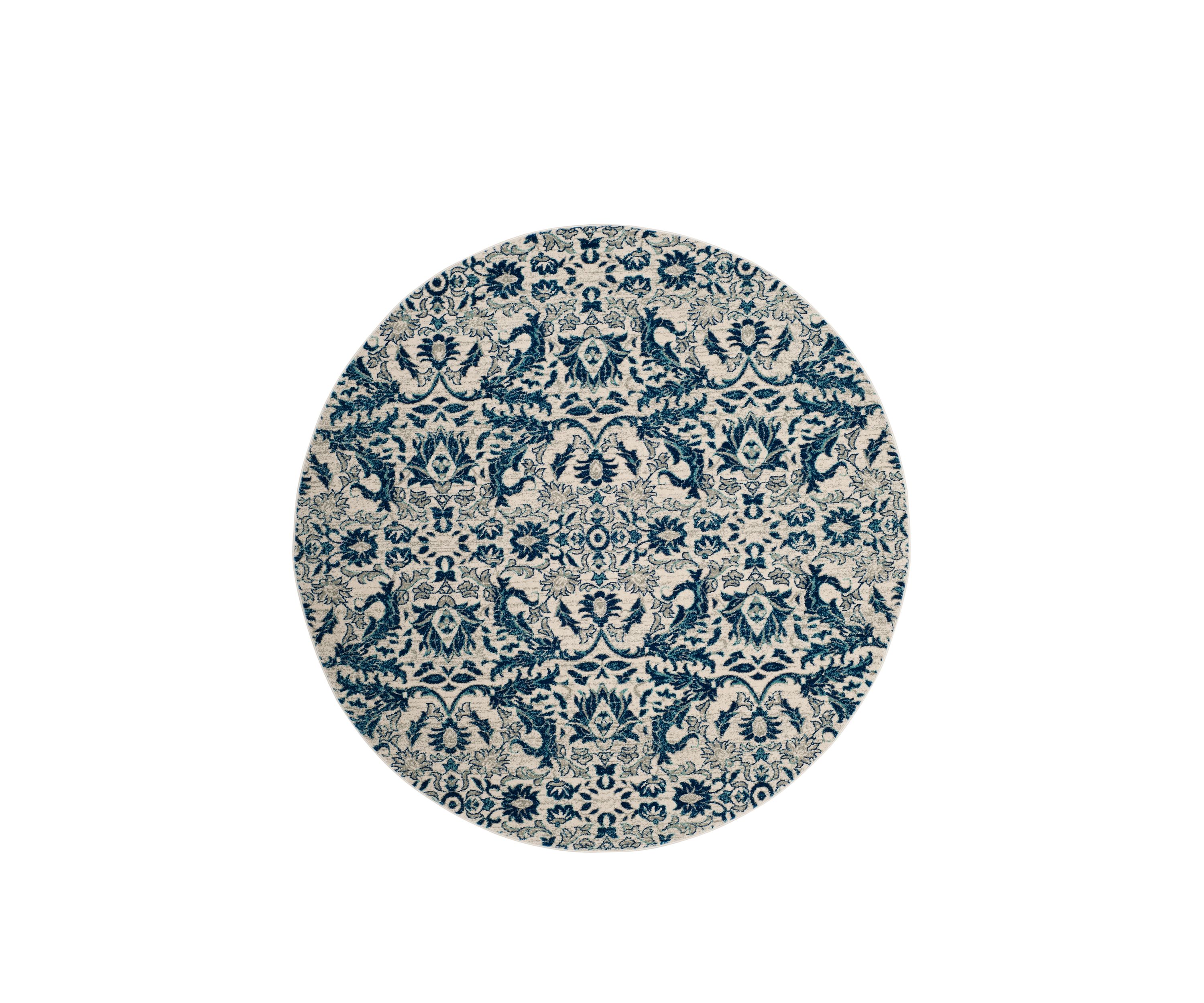 Evoke Contemporary Ivory Area Rug Collection