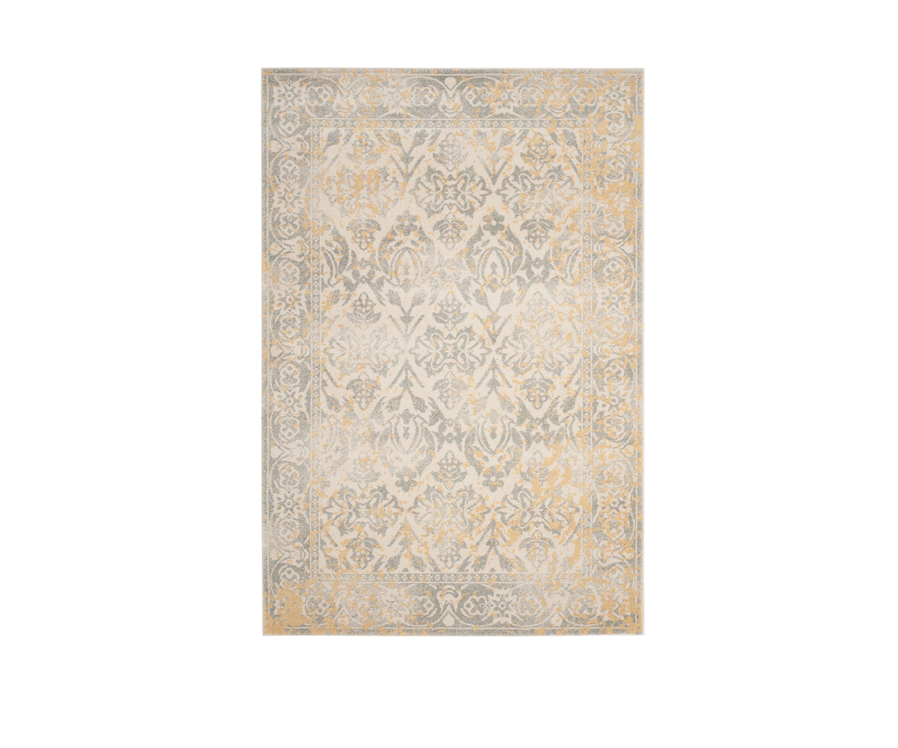 Evoke Vintage Ivory/Gray Area Rug Collection