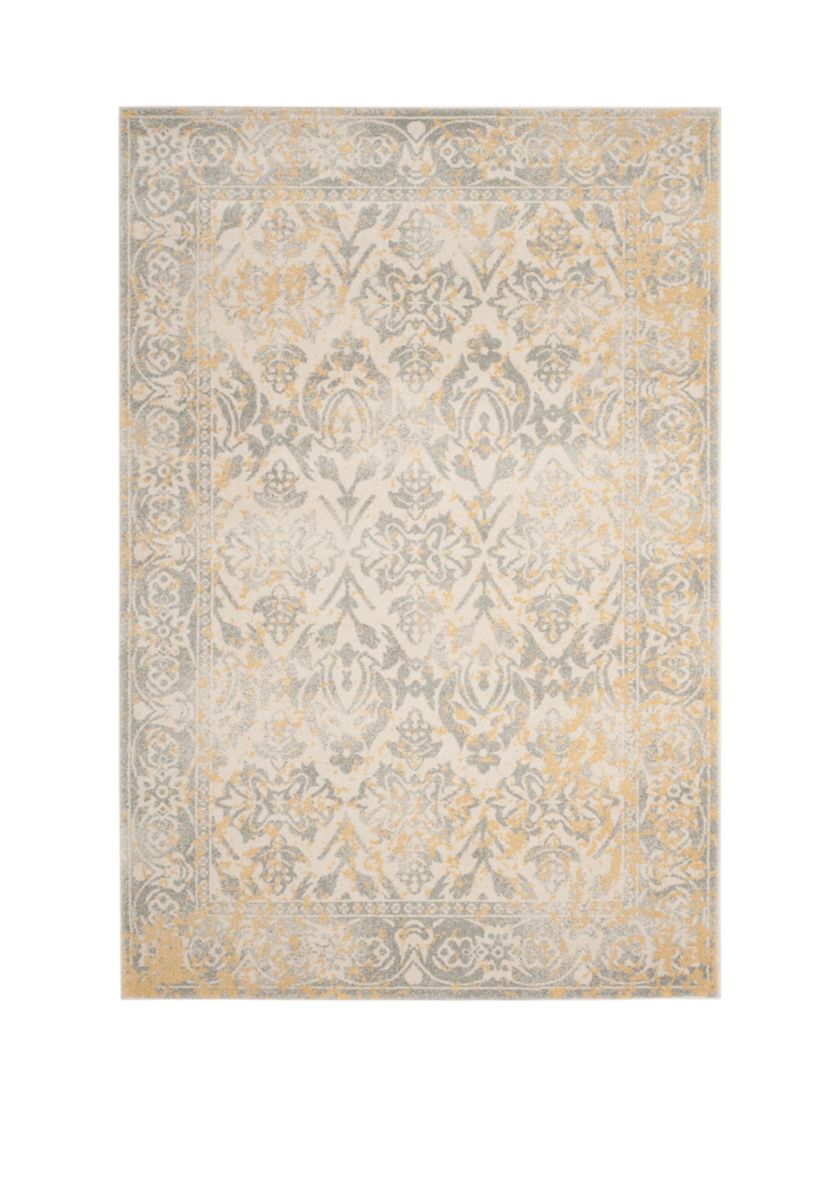 Evoke Vintage Ivory/Gray Area Rug Collection