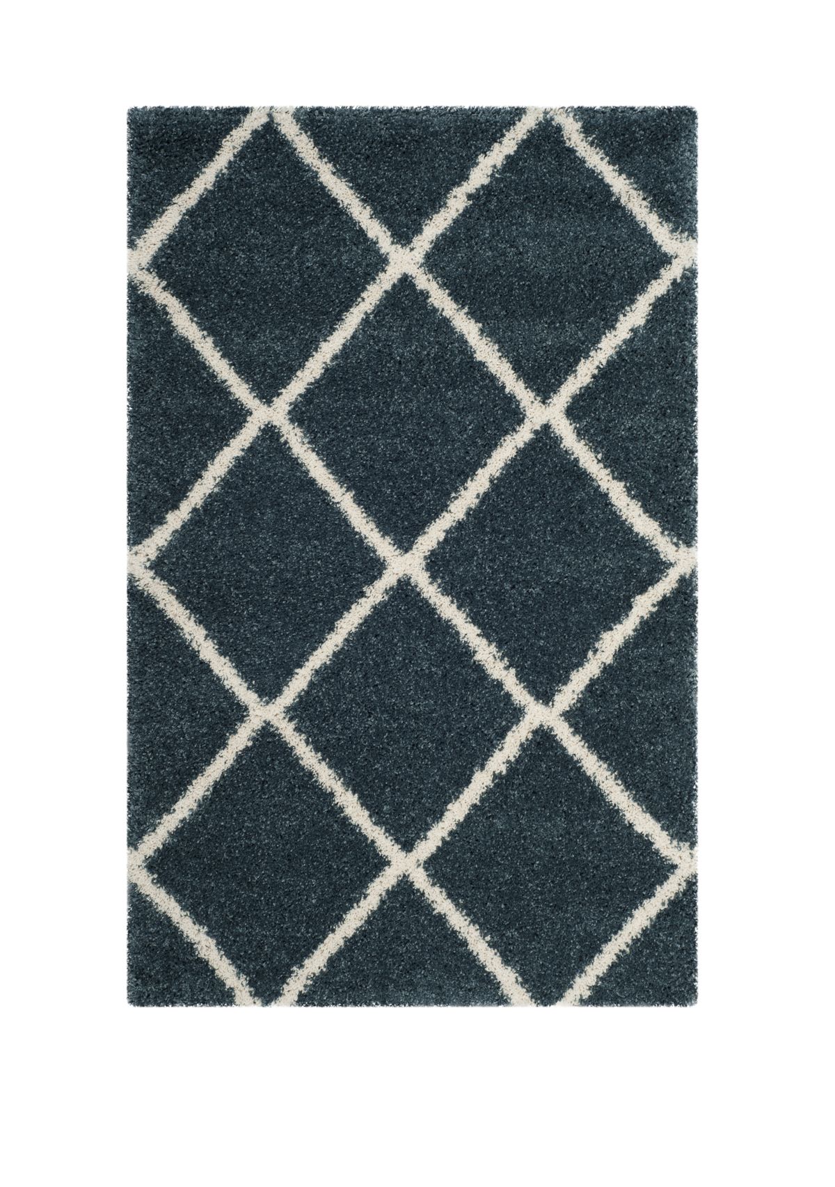 Hudson Shag Grande Square Lattice Area Rug Collection
