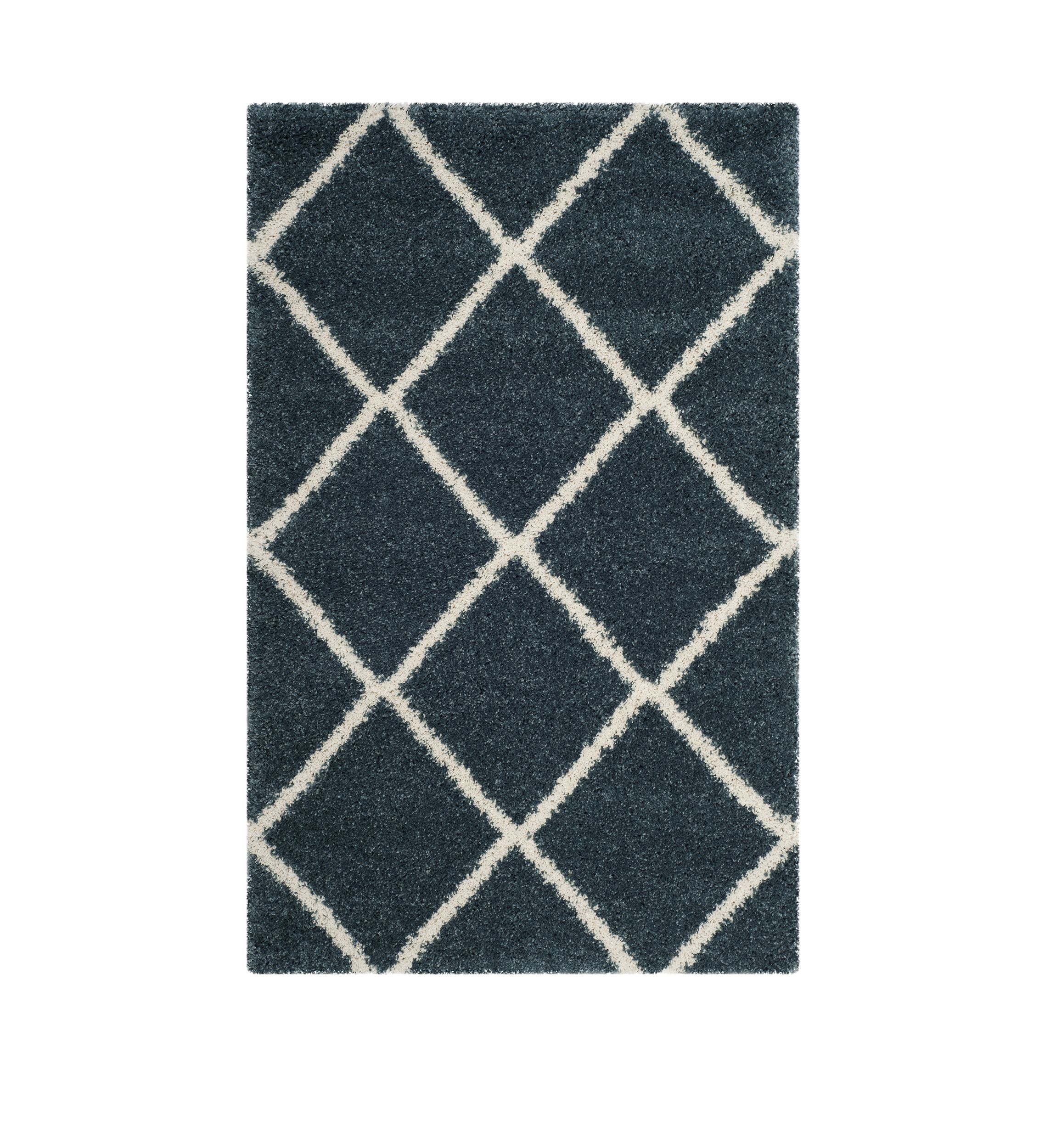 Hudson Shag Grande Square Lattice Area Rug Collection