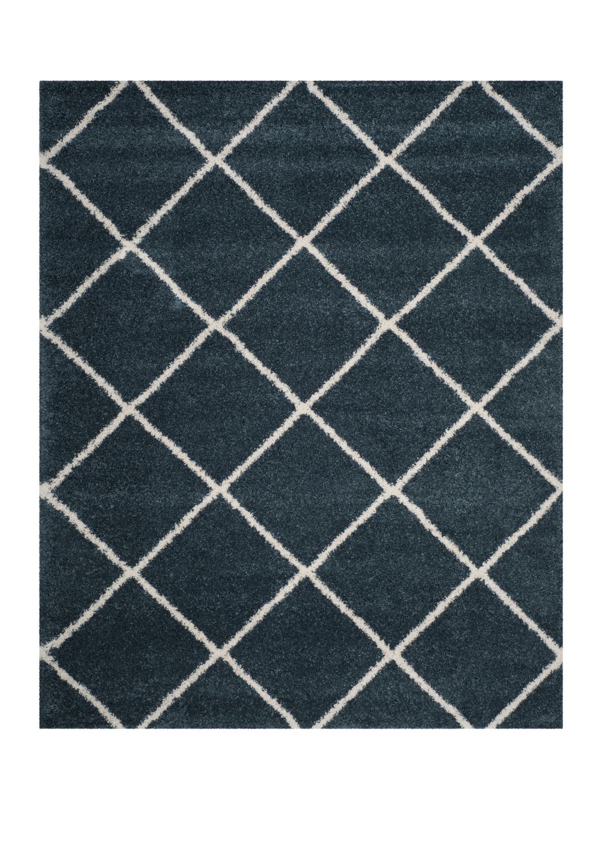 Hudson Shag Grande Square Lattice Area Rug Collection