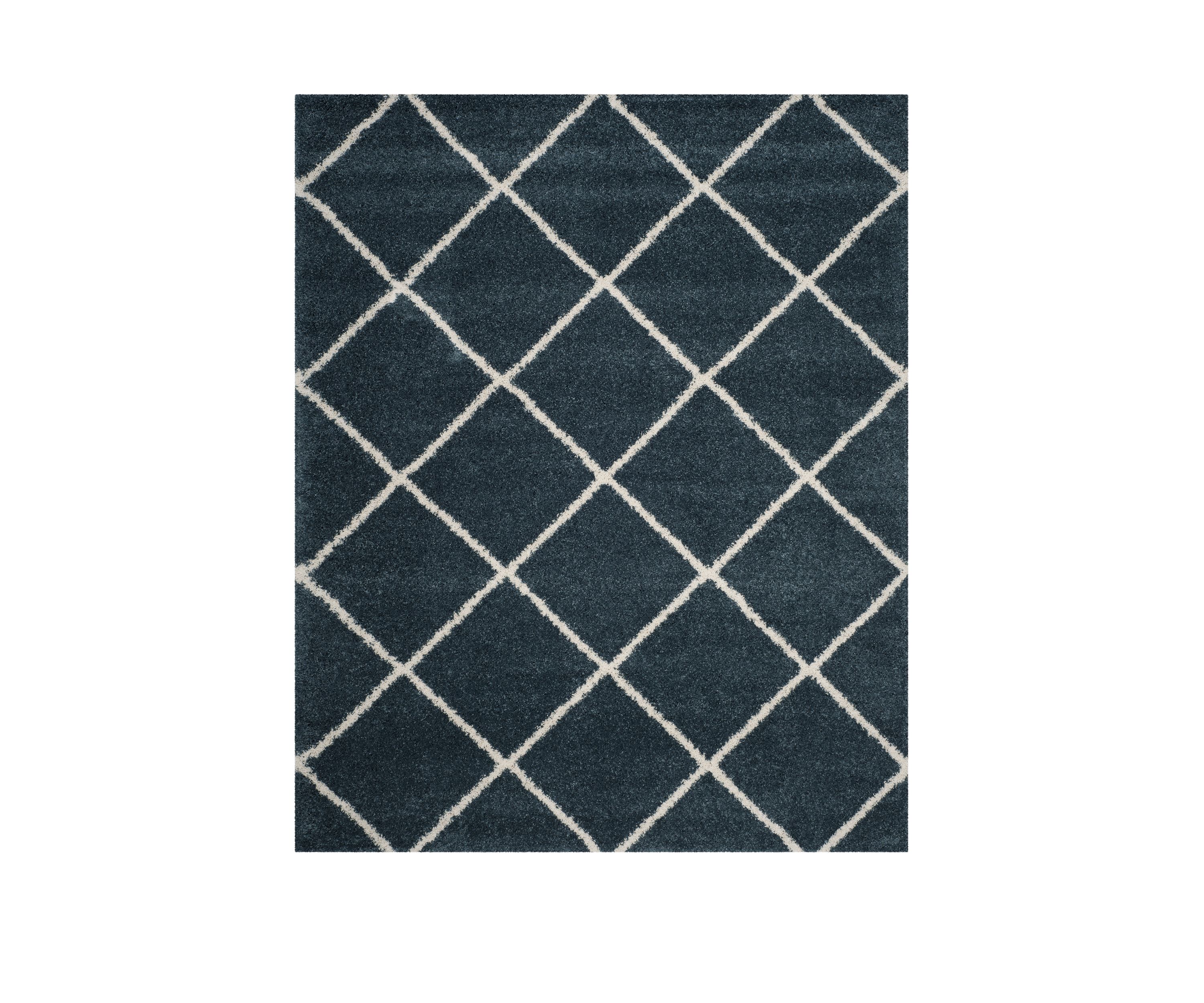 Hudson Shag Grande Square Lattice Area Rug Collection
