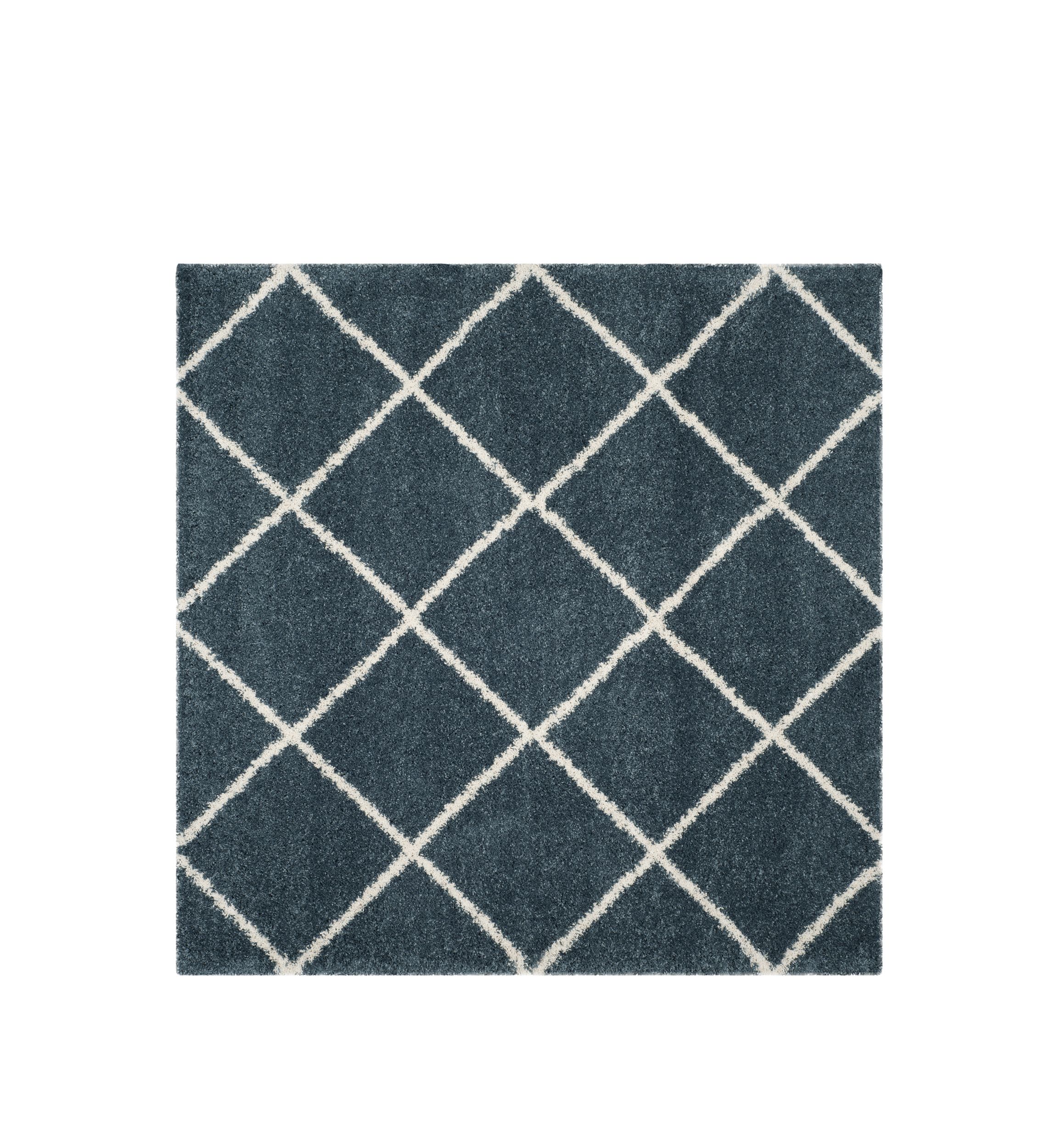 Hudson Shag Grande Square Lattice Area Rug Collection
