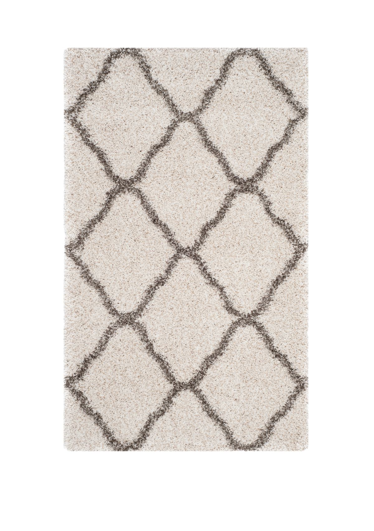 Hudson Shag  Moroccan Quatrefoil  Area Rug  Collection