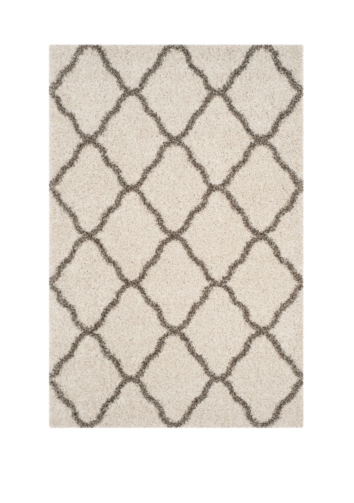 Hudson Shag  Moroccan Quatrefoil  Area Rug  Collection