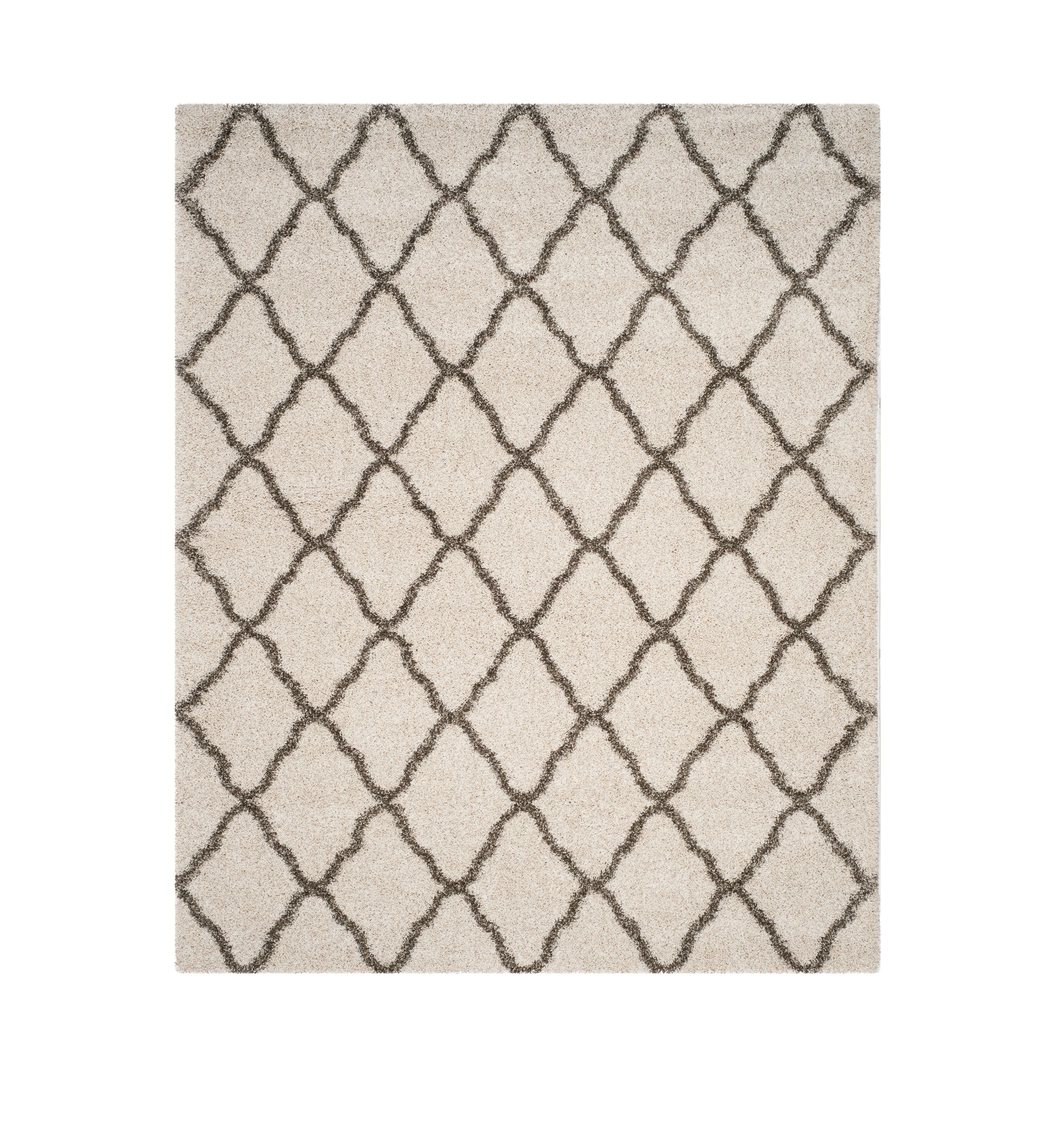 Hudson Shag  Moroccan Quatrefoil  Area Rug  Collection