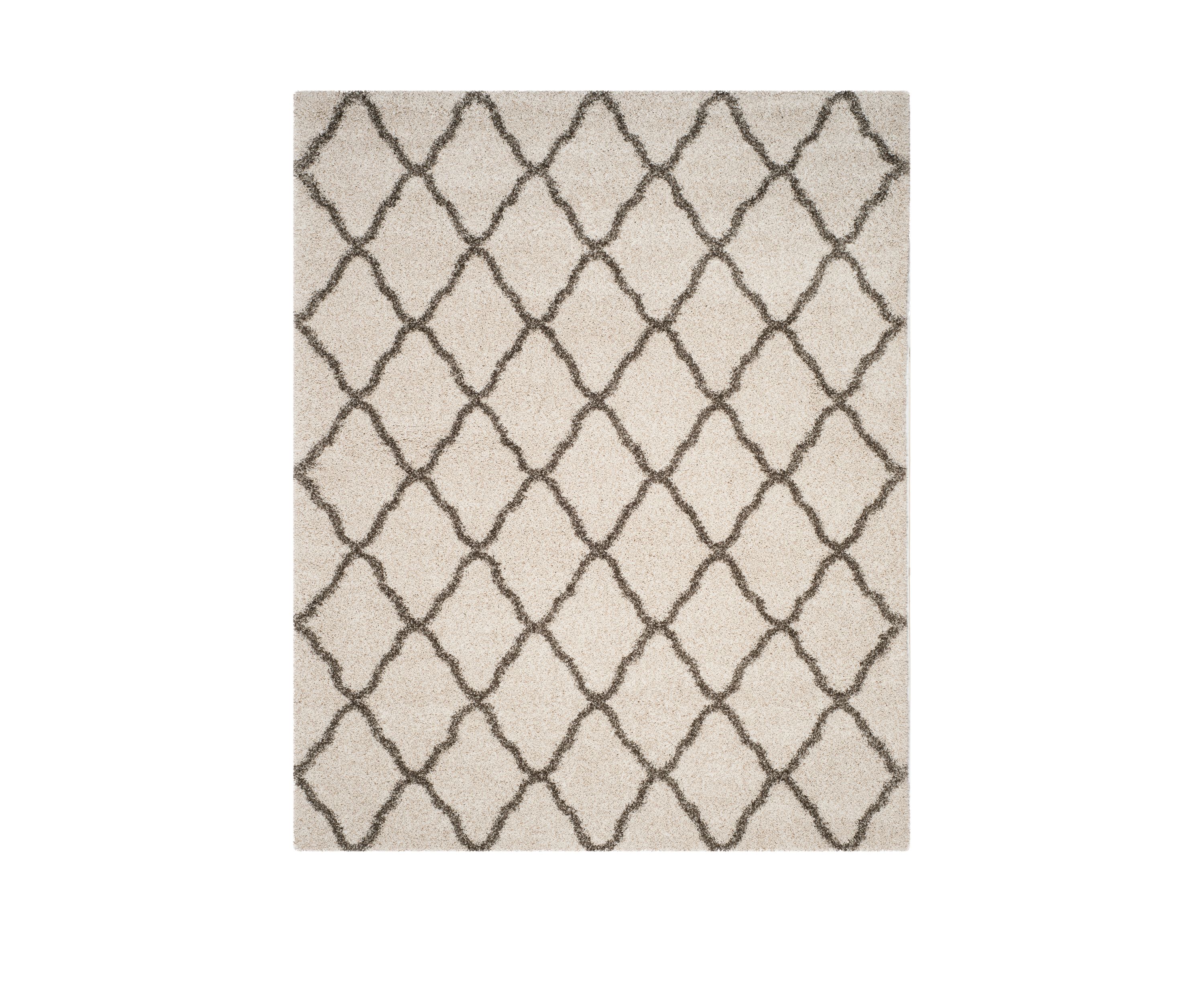 Hudson Shag  Moroccan Quatrefoil  Area Rug  Collection