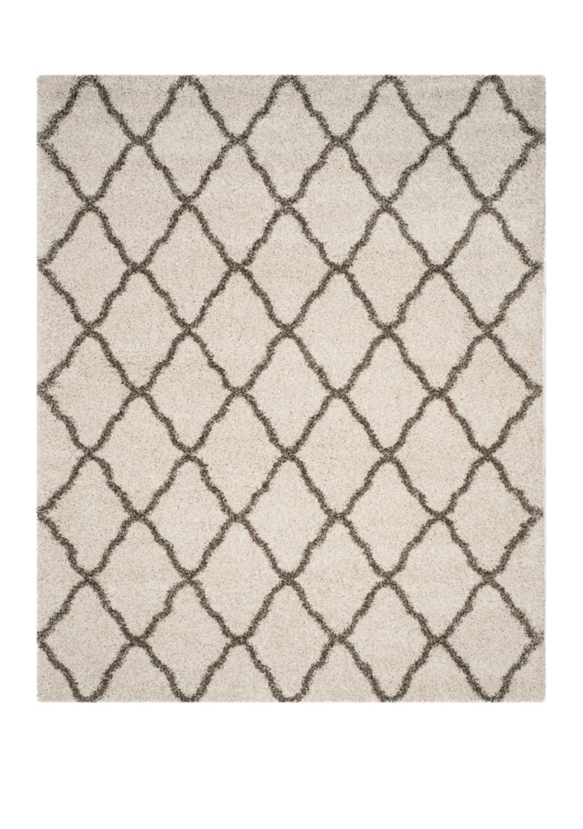 Hudson Shag  Moroccan Quatrefoil  Area Rug  Collection