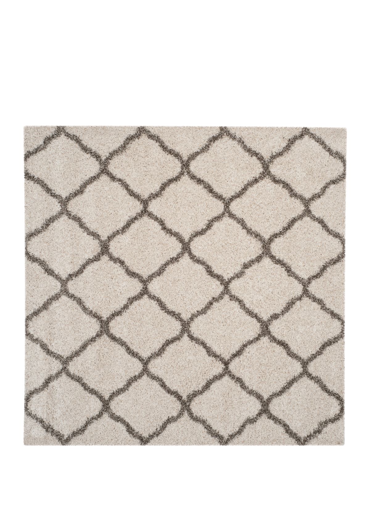Hudson Shag  Moroccan Quatrefoil  Area Rug  Collection