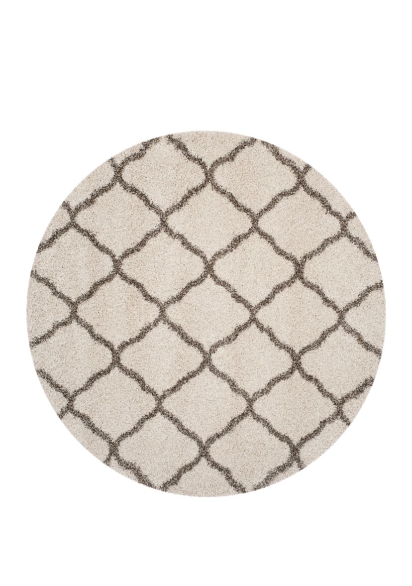 Hudson Shag  Moroccan Quatrefoil  Area Rug  Collection