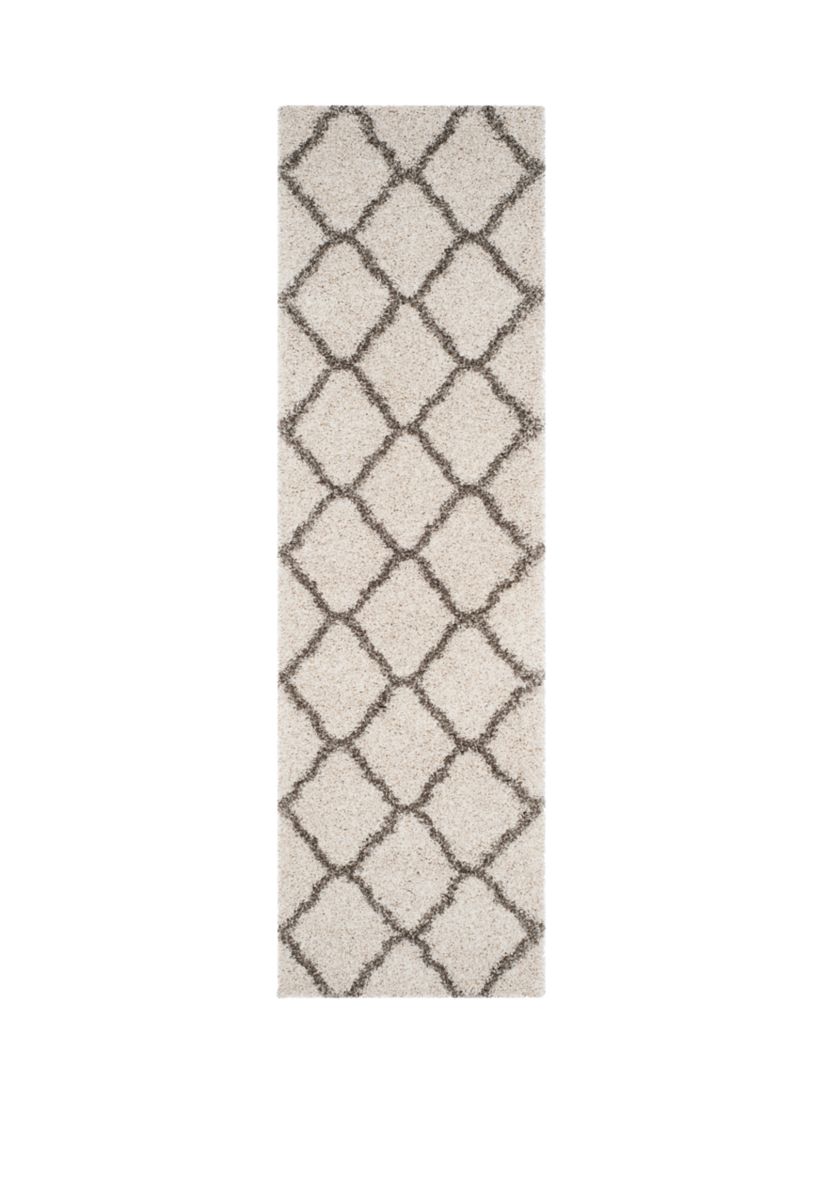 Hudson Shag  Moroccan Quatrefoil  Area Rug  Collection